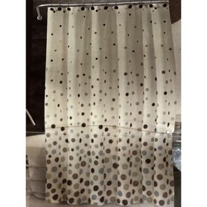 Comfort Bay Shower Curtain with 12 Hooks Stratton Blue/Green